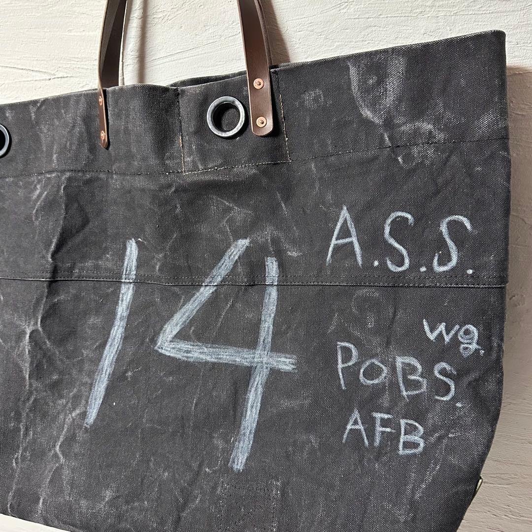 ビンテージ ミリタリー ダッフルバッグ トートショルダーバッグ RRL 35