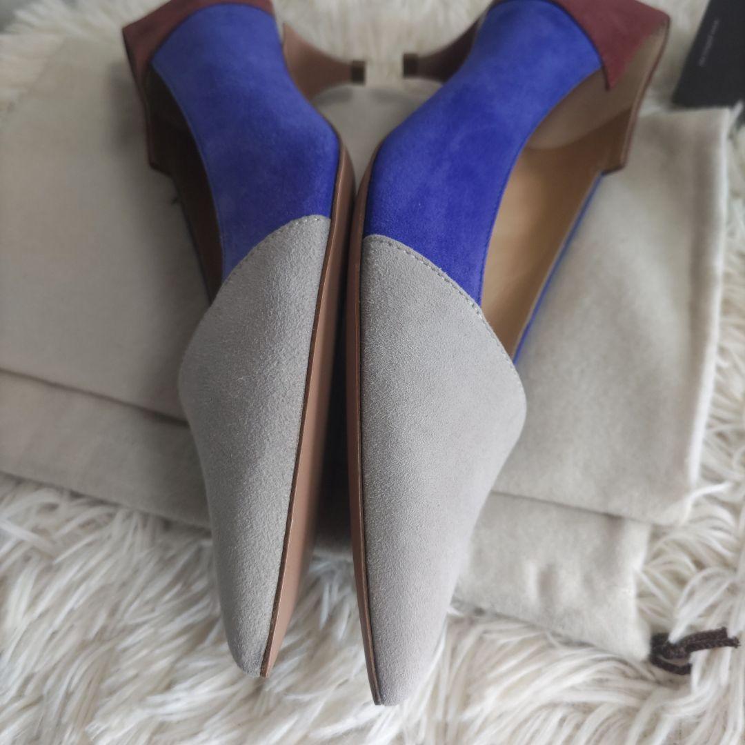 美品✨ PELLICO　ペリーコ　パンプス 　スエード 　マルチパネルパンプス