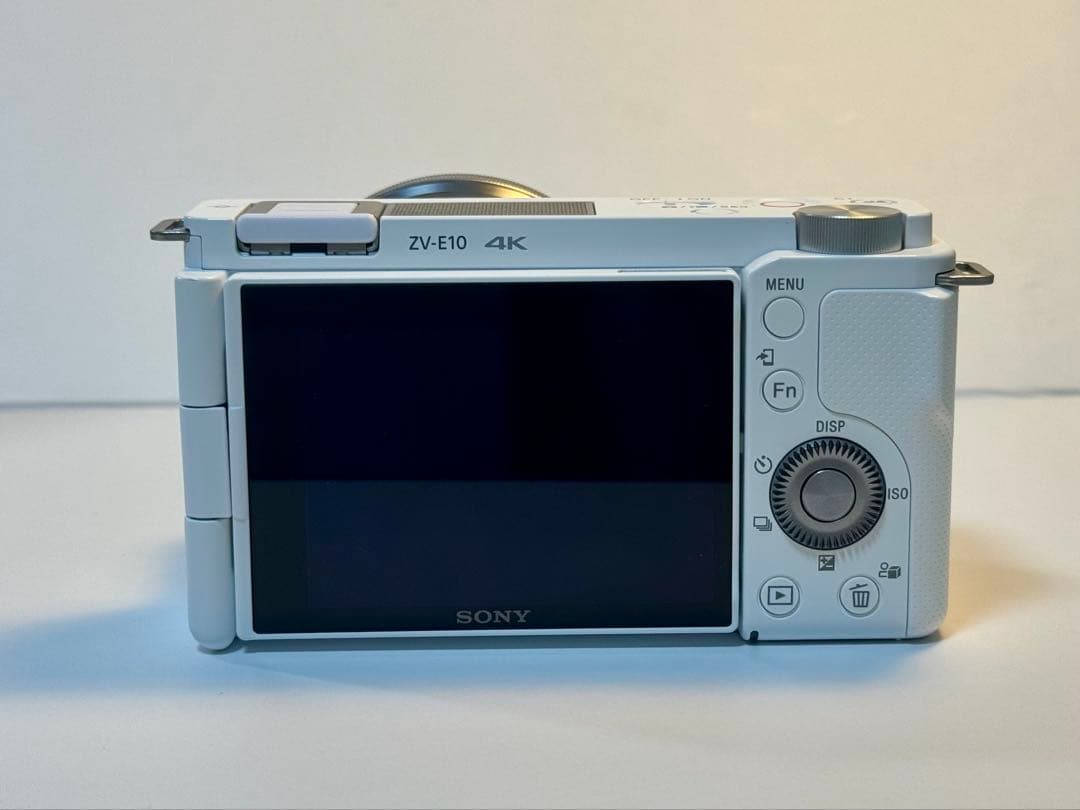 SONY ZV-E10L パワーズームレンズキット ホワイト バッテリー付 美品