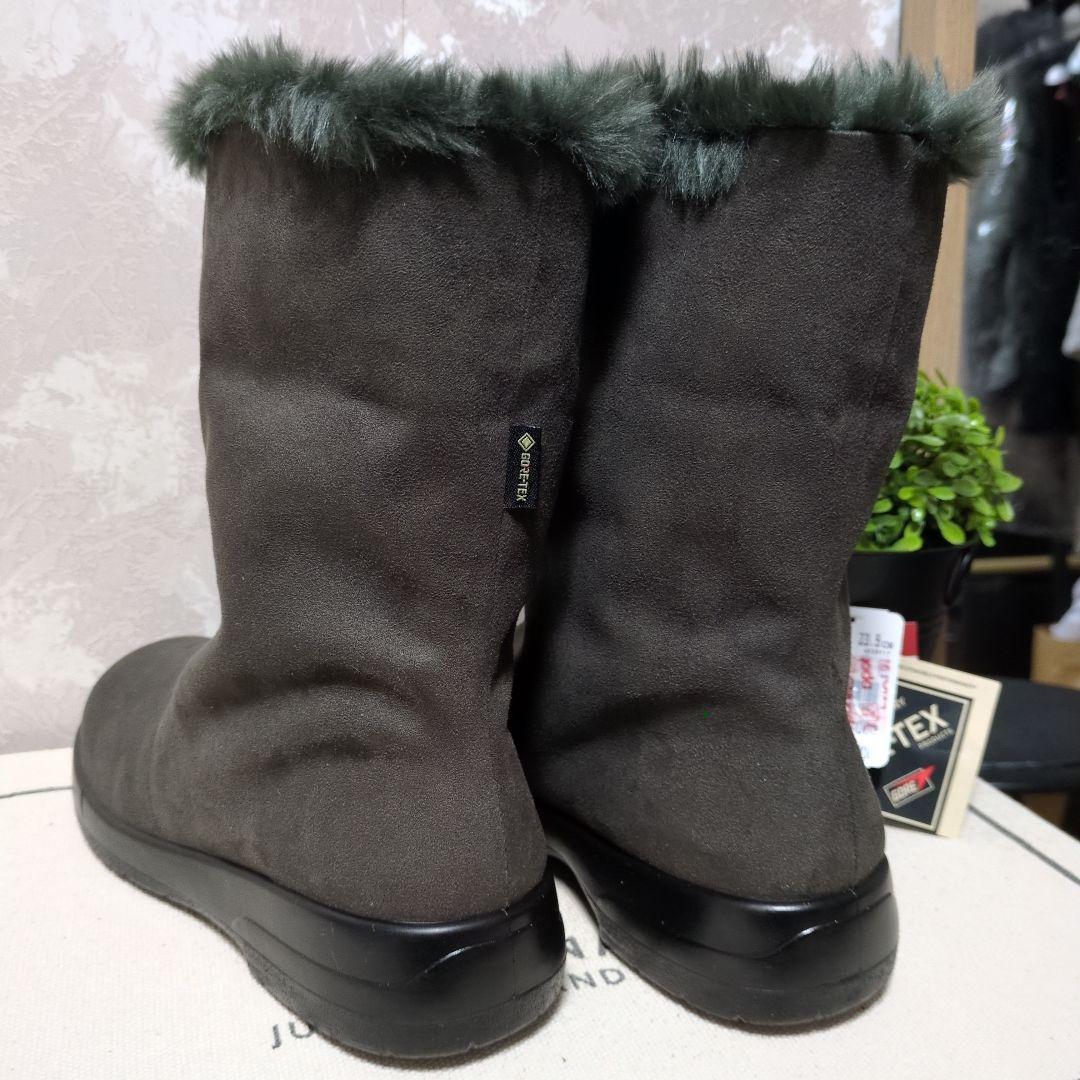 新品未使用　TOP DRY　GORE-TEX ブーツ《グレー》23.5cm　3E
