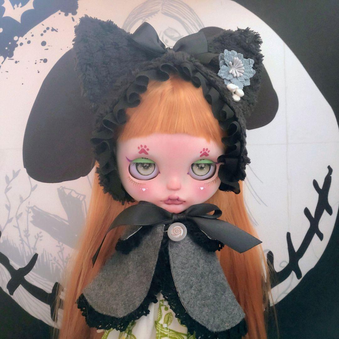 カスタムアイシードール小狐フェイスアウトフィット付き