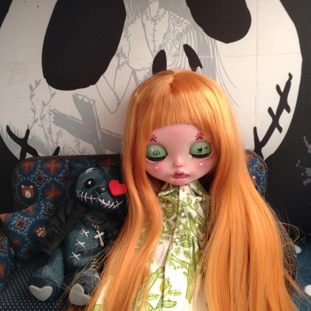 カスタムアイシードール小狐フェイスアウトフィット付き