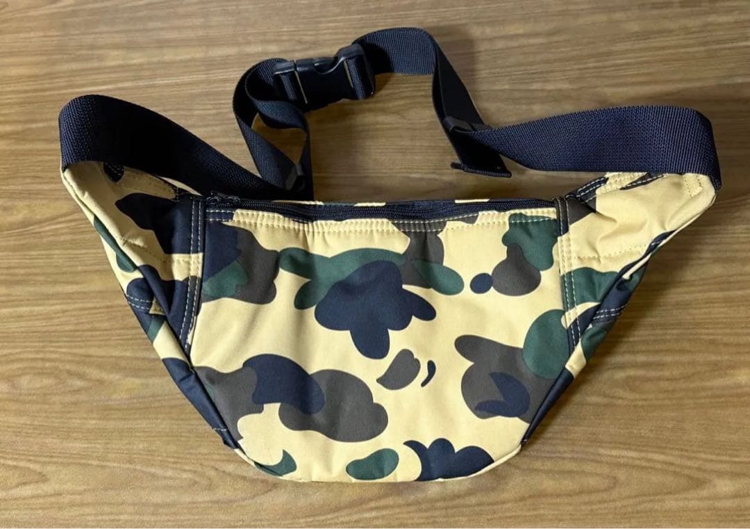 早い者勝ち価格！アベイシングエイプ ポーター コラボ 迷彩 ウエストポーチ