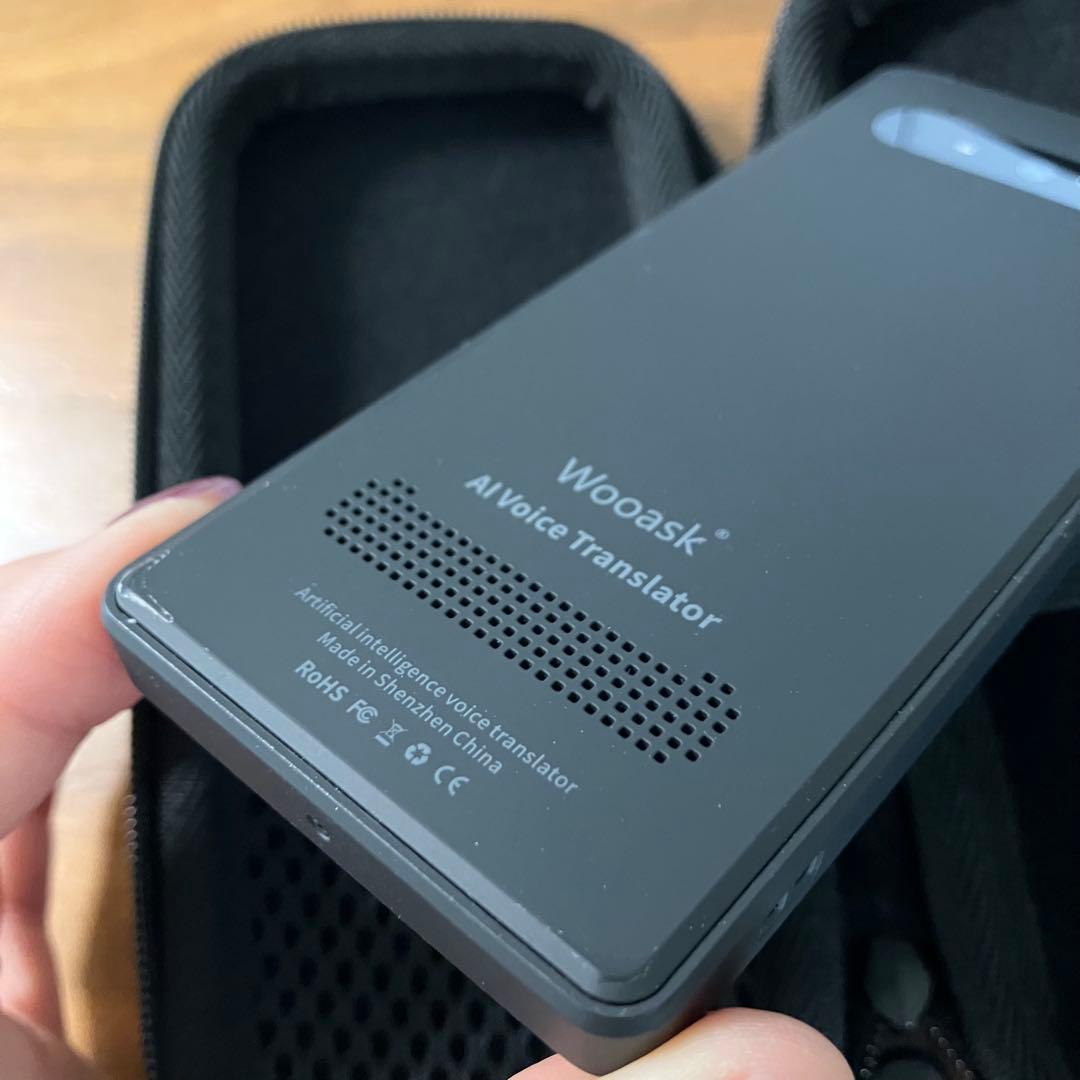 Wooask W12 AI音声翻訳機