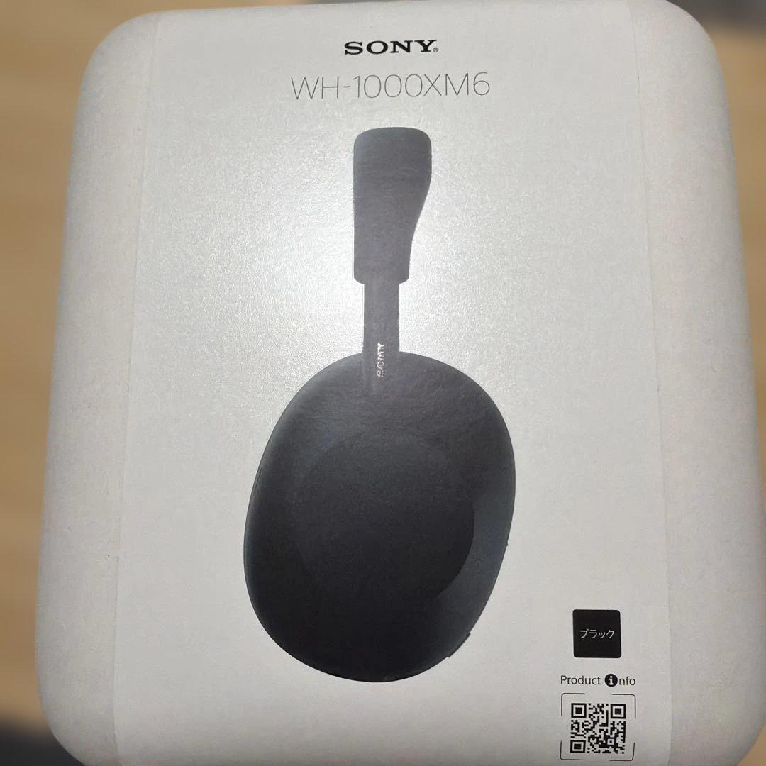 【美品・即配送可能】SONY WH-1000XM6 ブラック