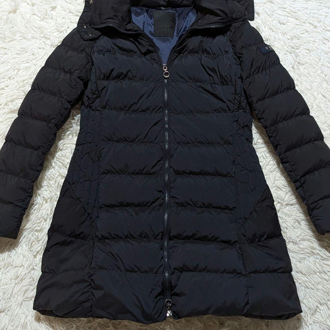 【美品】TATRAS タトラス ポリテアマ ダウンジャケット ブラック