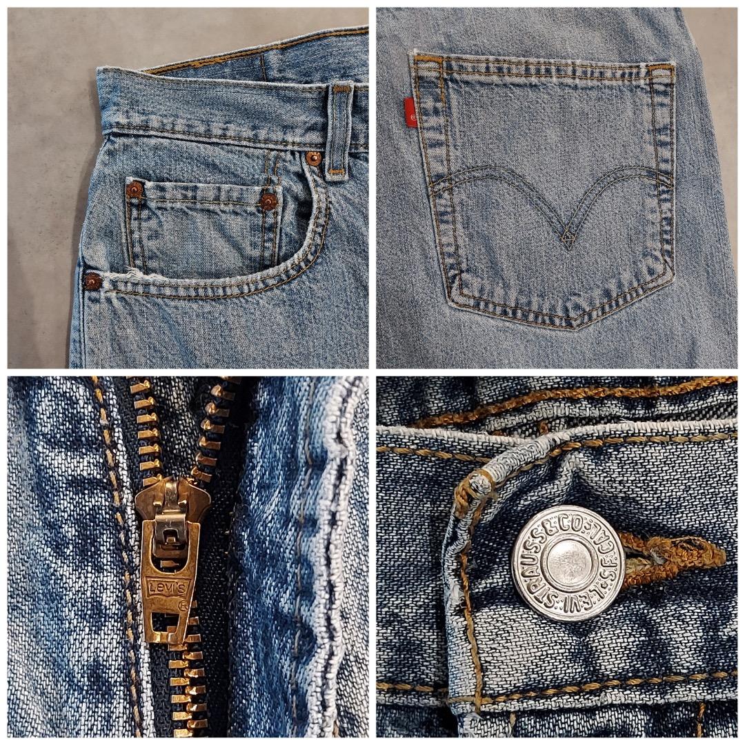 リーバイス569 Levis W36 ブルーデニム 青 00s 古着 18369