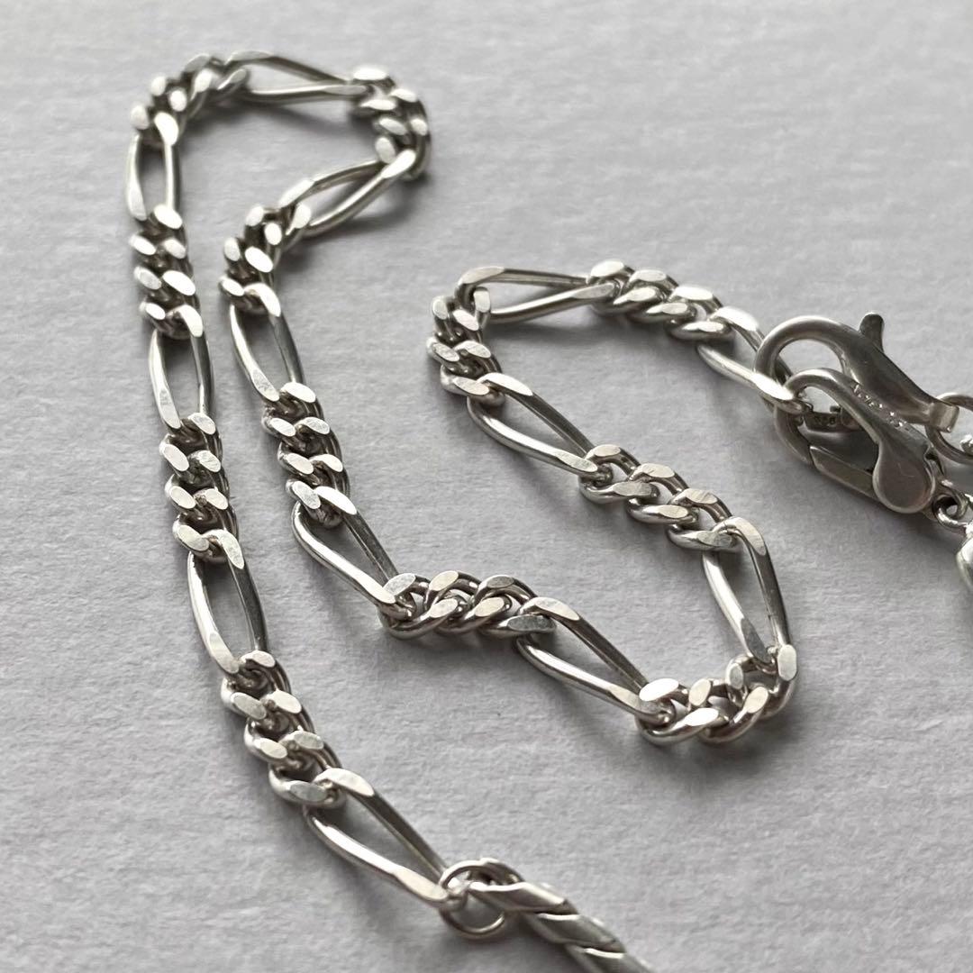 TEN. SILVER925 シェードコンビチェーンネックレス 現行品 男女兼用