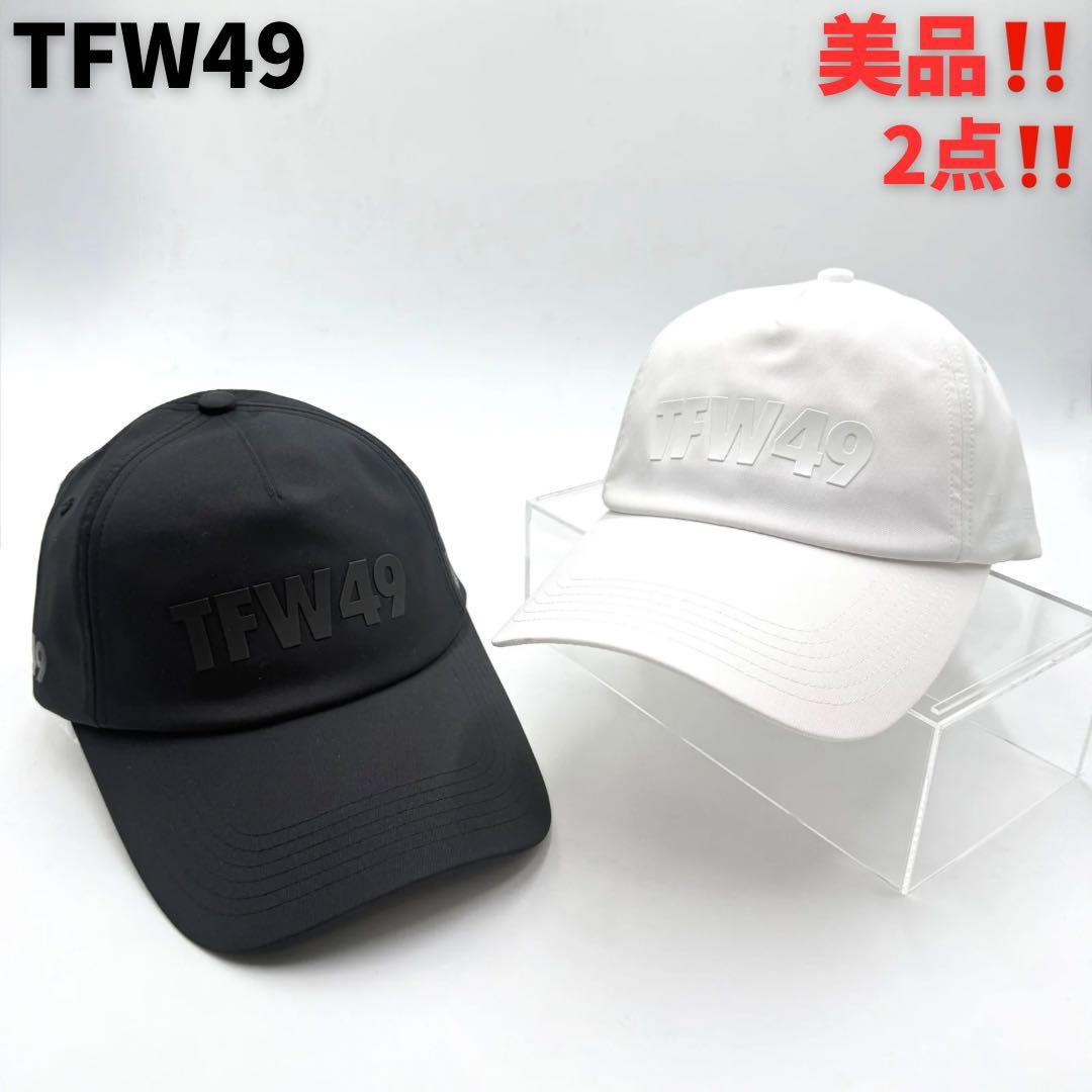 美品‼️ 2点セット TFW49 5PANEL 高機能 ゴルフキャップ 男女兼用