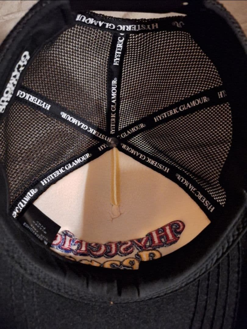 帽子 HYSTERIC GLAMOUR/CAP/BLACK