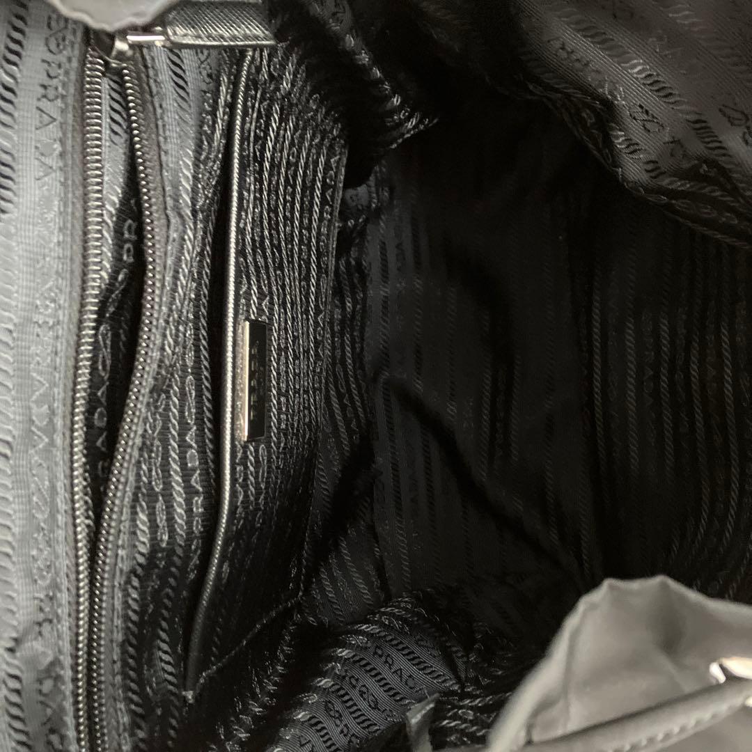 【匿名配送】PRADA プラダ　リュック　ブラック　1BZ005