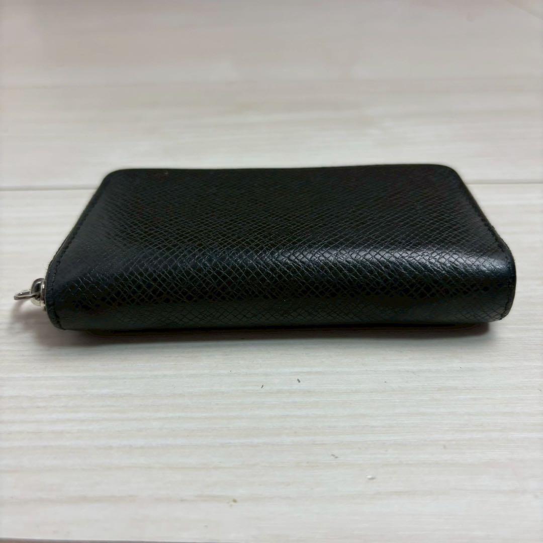 ルイヴィトン タイガ ジッピーパース ブラック ケース メンズ 本革