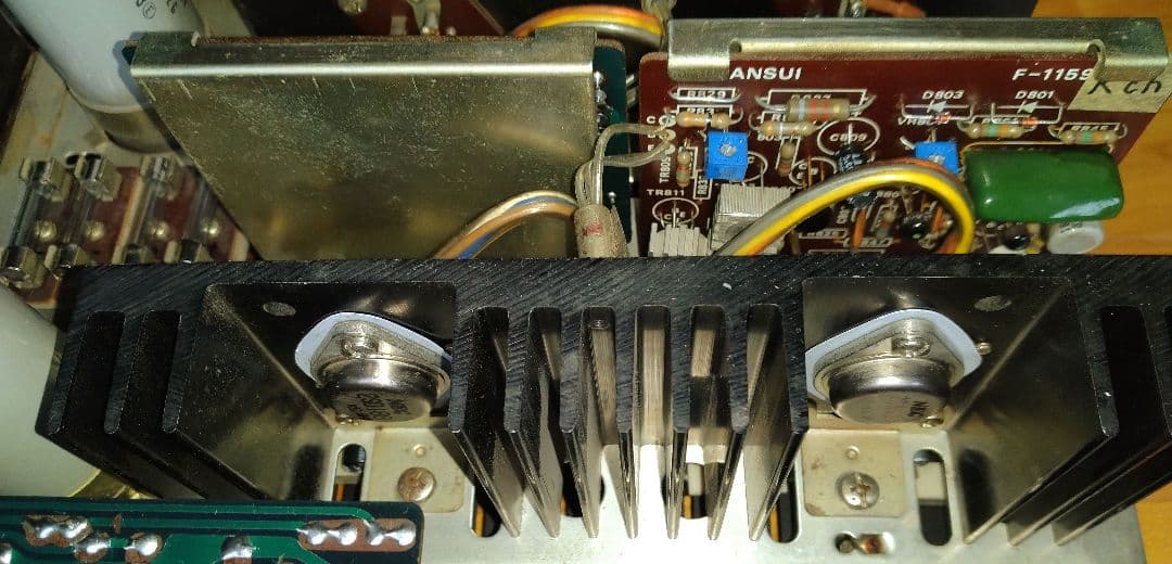 LDH様限定サンスイプリメインアンプAU666中古整備完動品