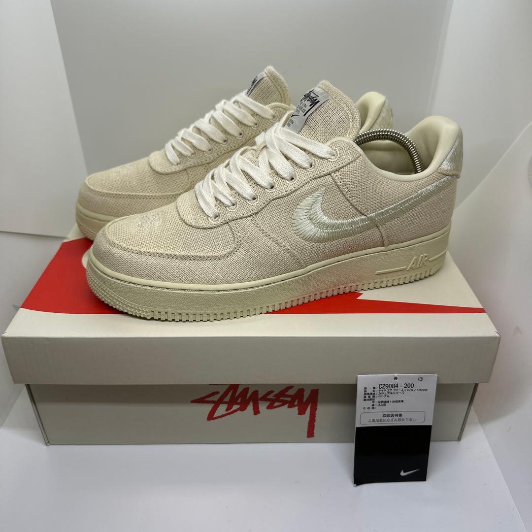 新品 Stussy × Nike Air Force 1 Low