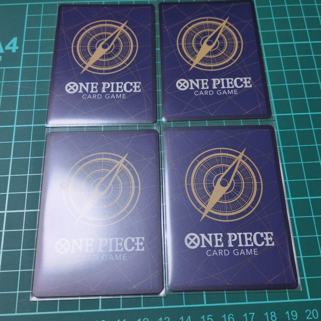 ワンピースカード　ロロノア・ゾロ　SR 4枚