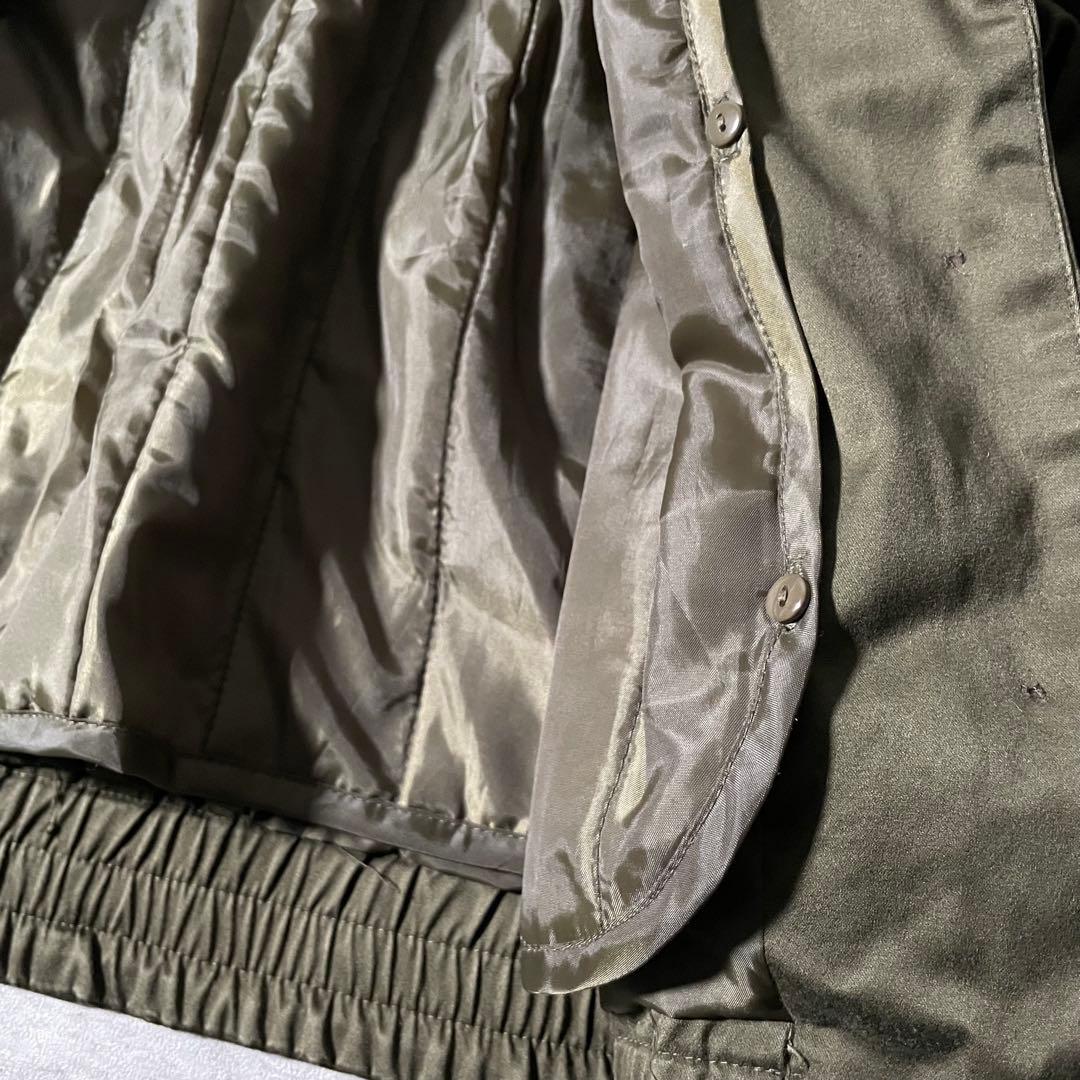 2way ミリタリーファージャケット 短丈 ライナー ボンバージャケット y2k