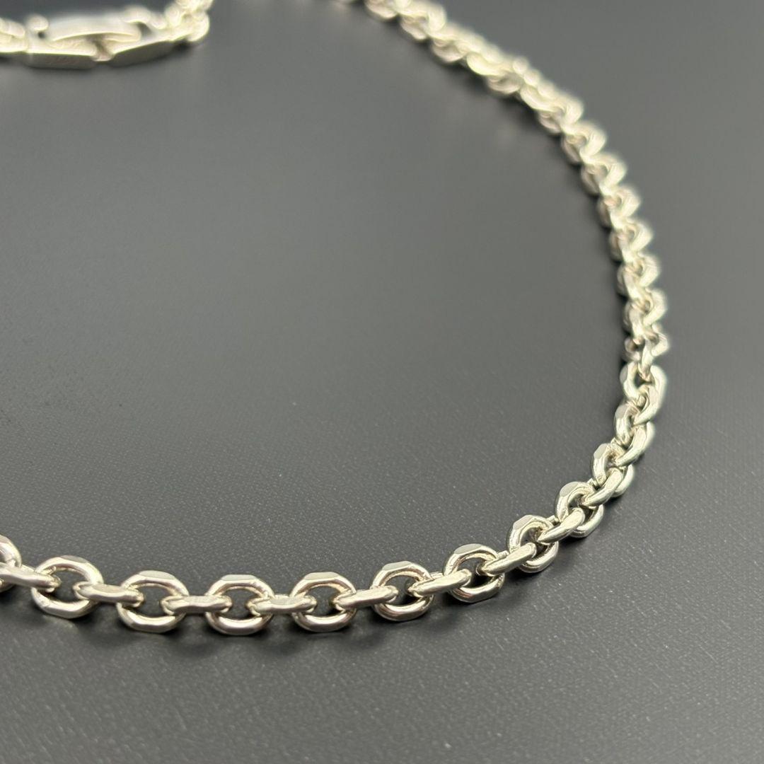 シルバー 925 S925 アンカー チェーン ネックレス 銀 シンプル
