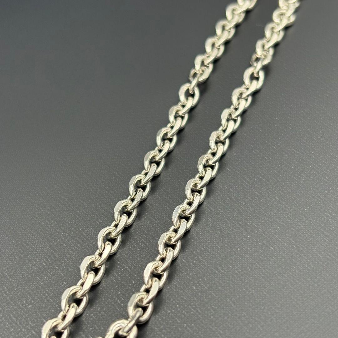 シルバー 925 S925 アンカー チェーン ネックレス 銀 シンプル