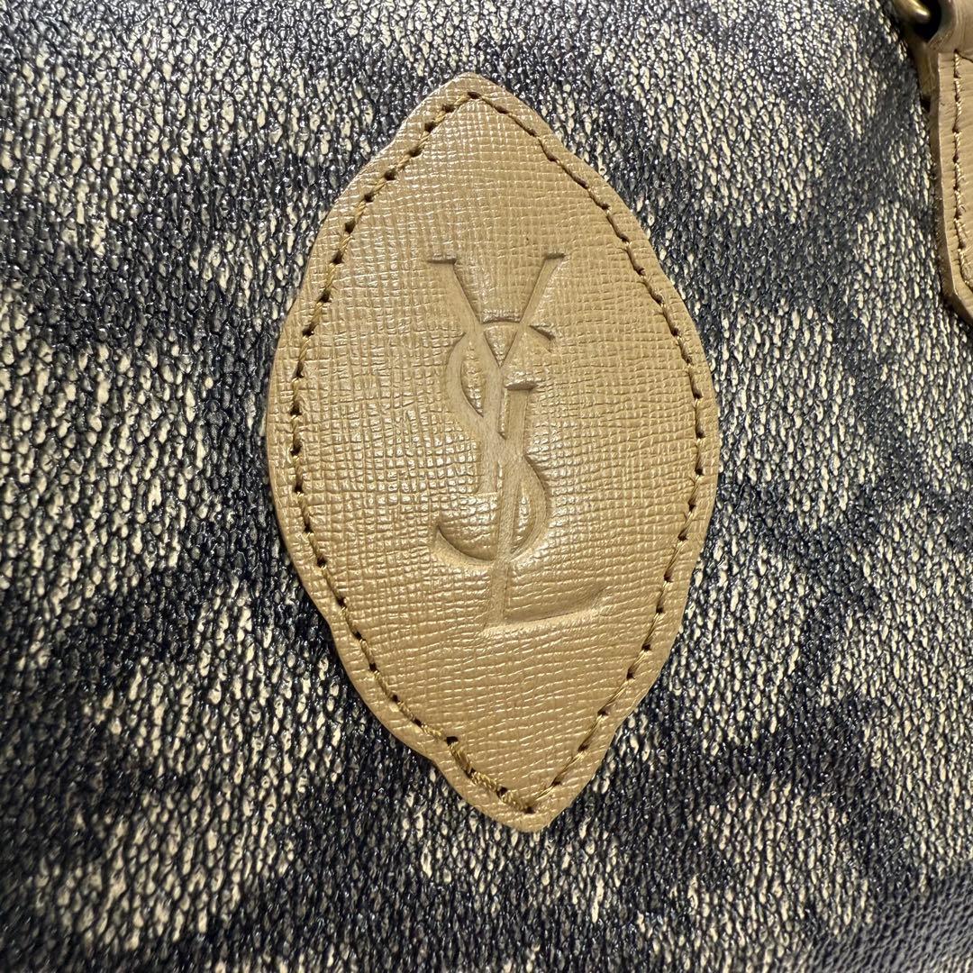 ✨美品✨サンローラン ミニボストンバッグ ヴィンテージ ジラフ柄 ハンドバッグ