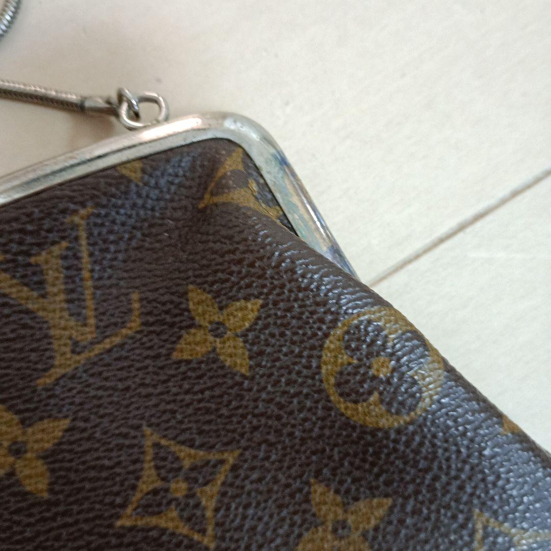 LOUIS VUITTON　がま口ポーチ　USA ヴィトン　バケット　付属品