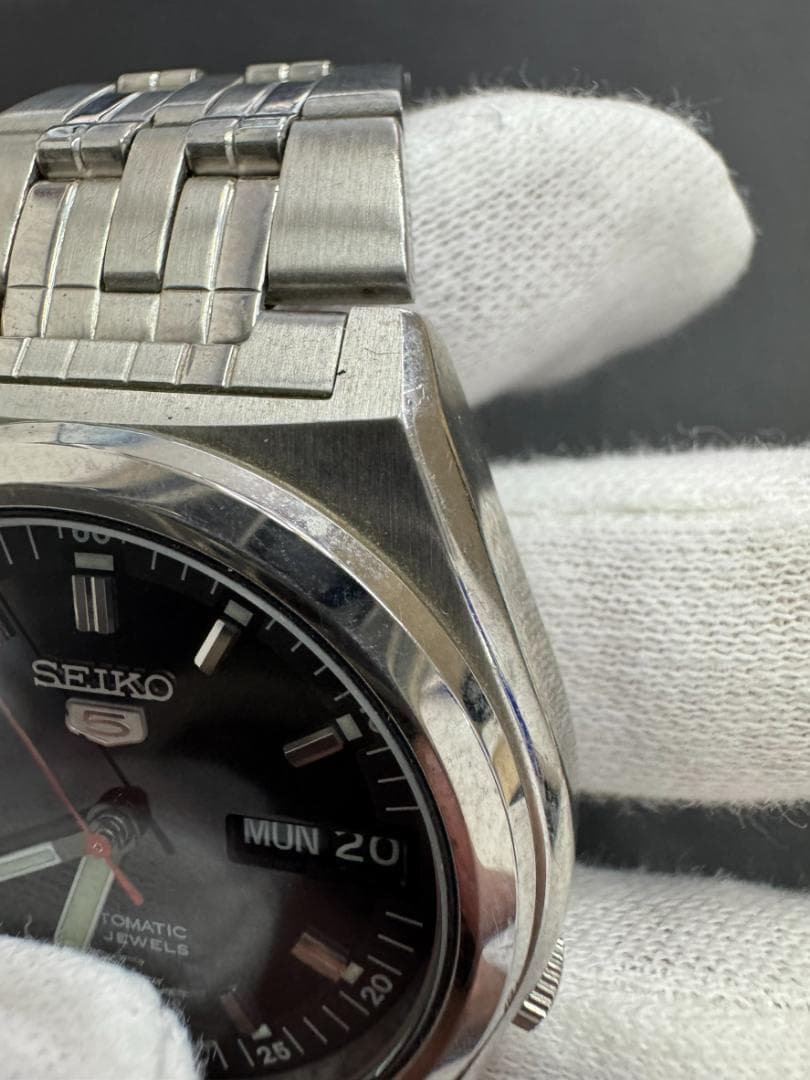 【稼働】SEIKO5 セイコー5 7S26-02E0 自動巻き 腕時計