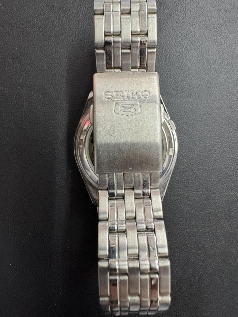 【稼働】SEIKO5 セイコー5 7S26-02E0 自動巻き 腕時計