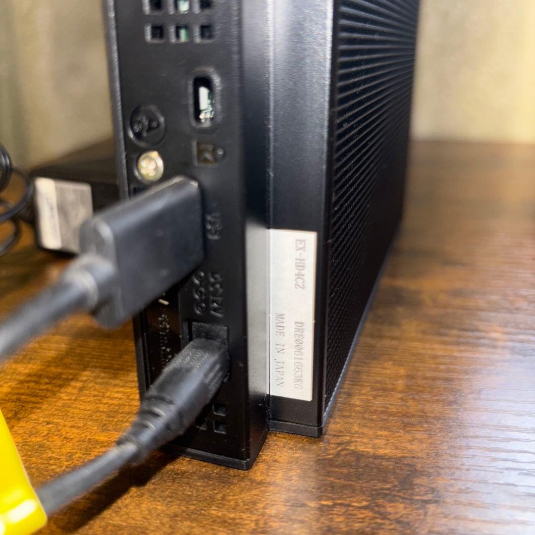 I・O DATA EX-HD4CZ 4TB外付けHDD