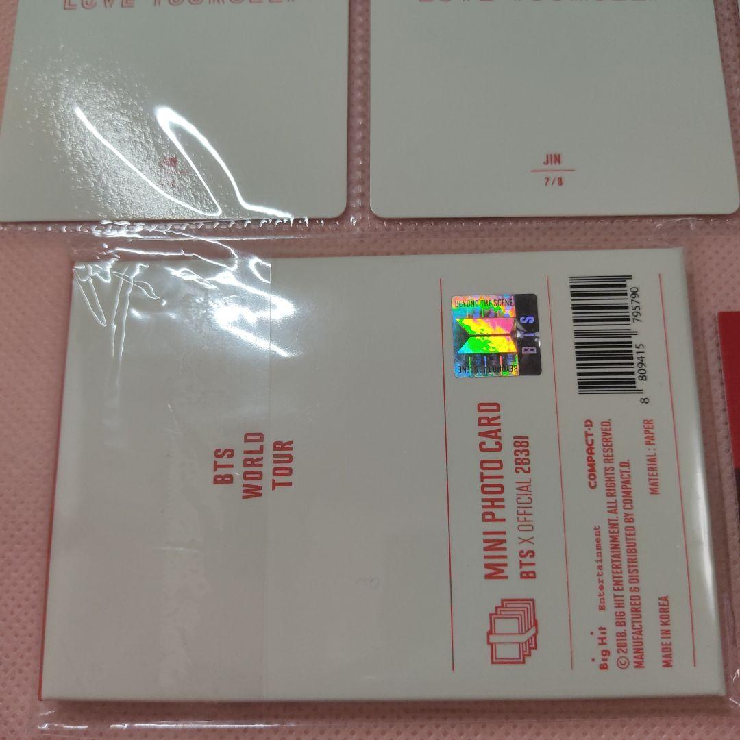 BTS LYS トレカ ミニフォト 韓国 ソウルコン コンプ JIN ジン