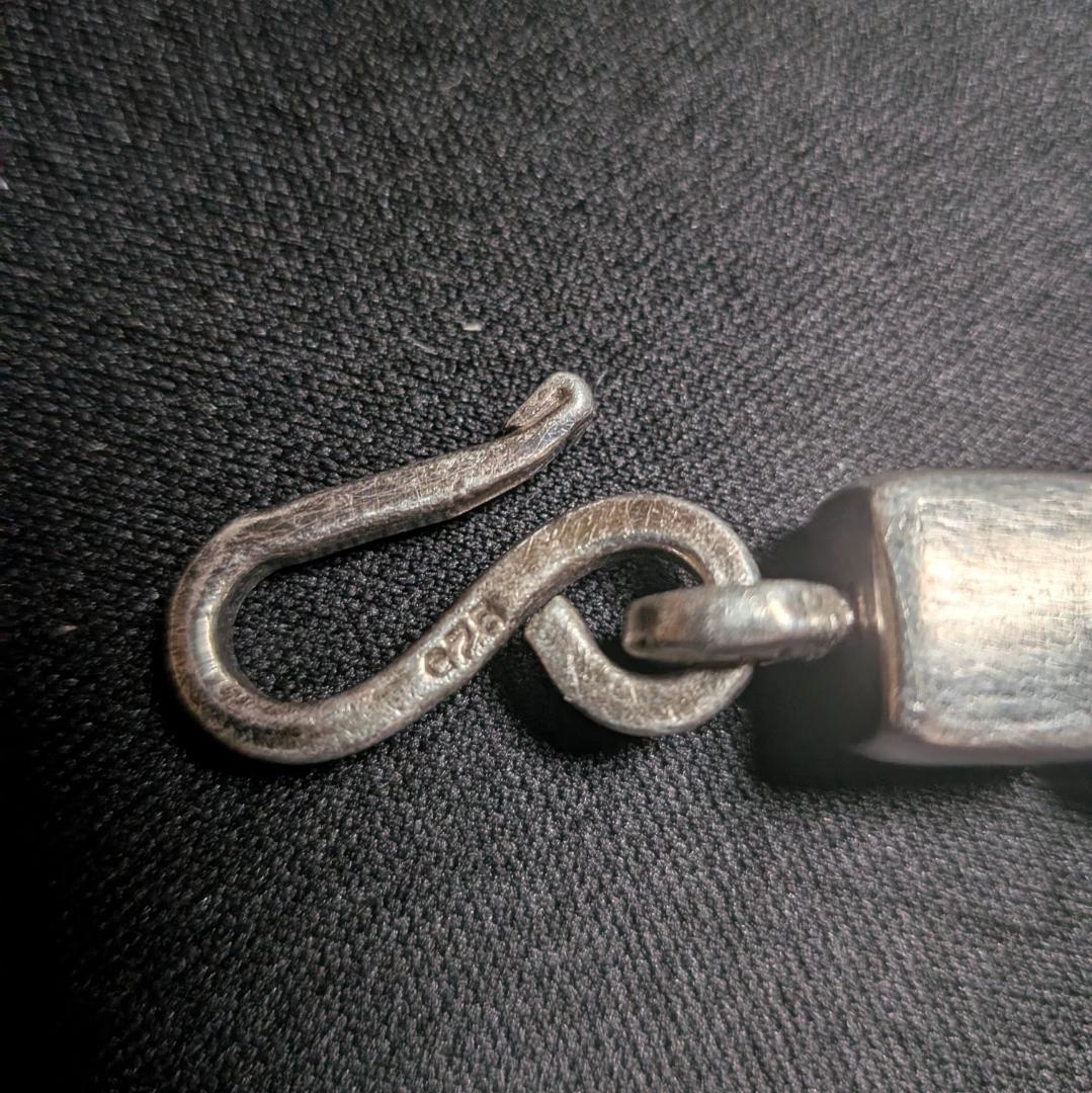 SV925 75g バイクチェーン ブレスレット メキシコ製 ヴィンテージ品