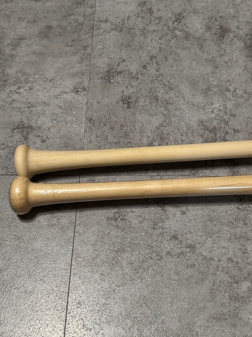 BFJ 硬式木製バット 2本セット ZETT Rawlings