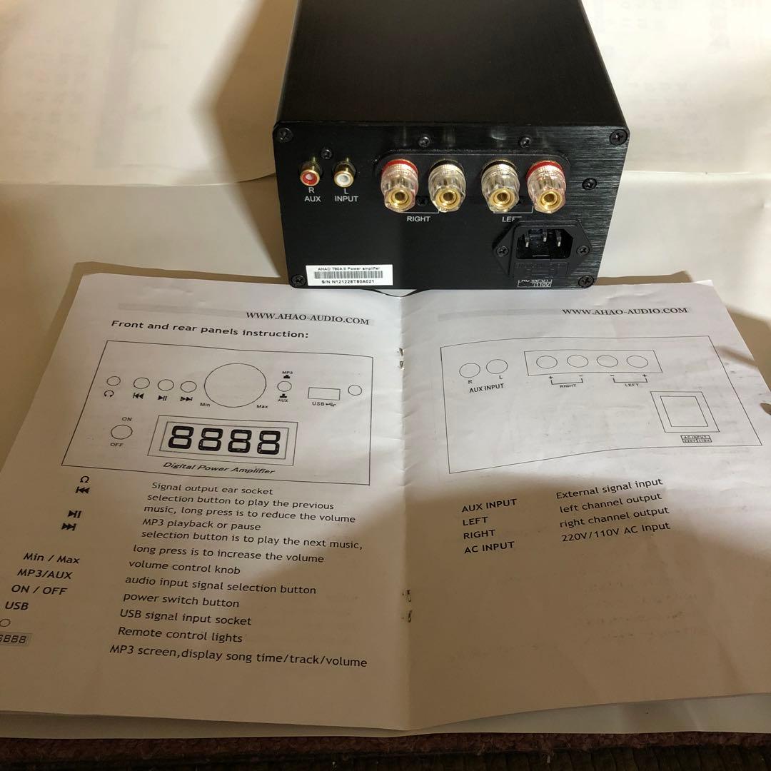 LM3886採用 高性能アンプ トロイダルトランス搭載