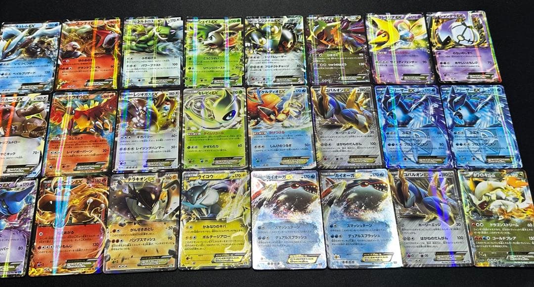 24枚　ポケモンカード　EX大量セットまとめ売り　旧EX 伝説　BW XY キラ