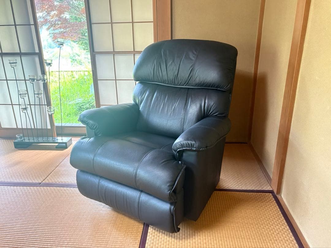 LA-Z-BOYレイジーボーイ　ロッキングリクライナー 一人掛けソファ 黒
