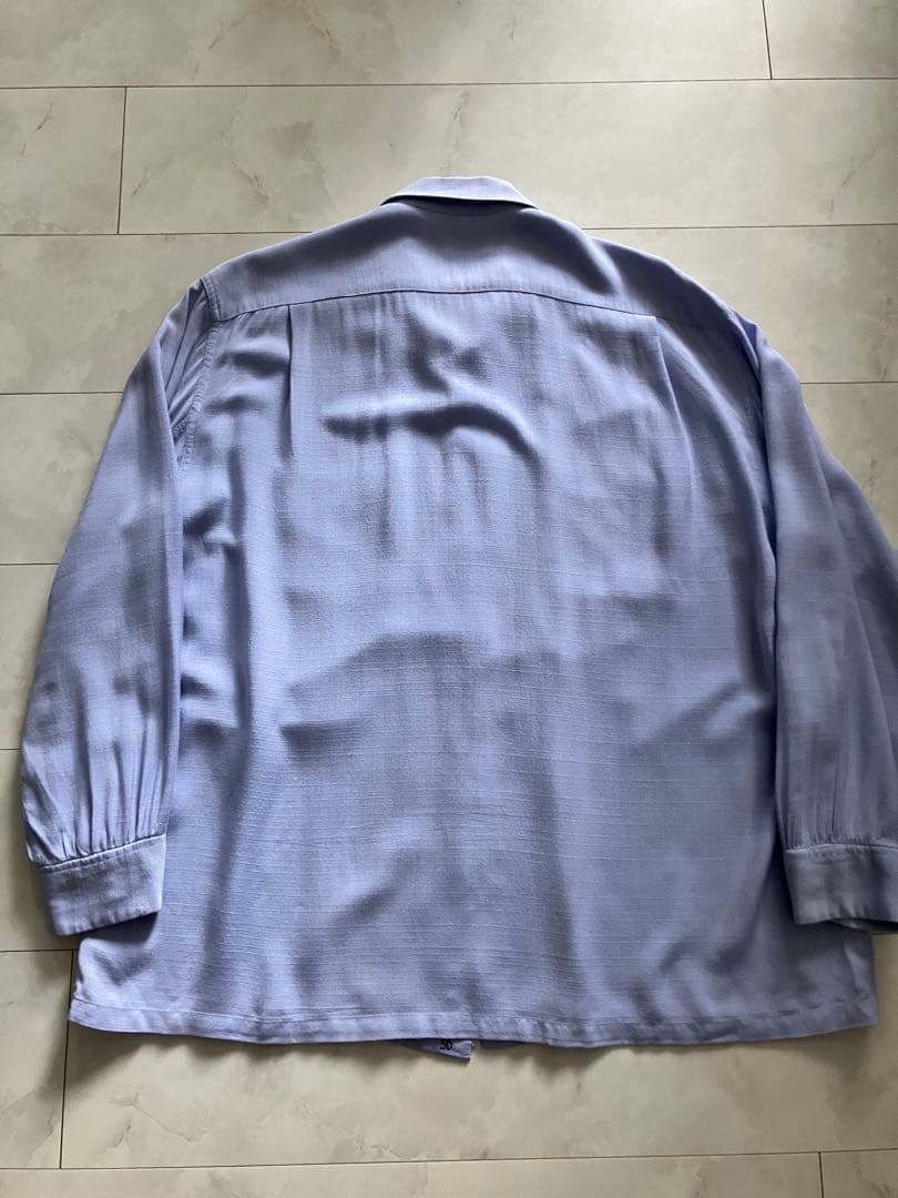 レーヨン ビンテージ 50s 60s ギャバシャツ 16オープンカラー　USA製