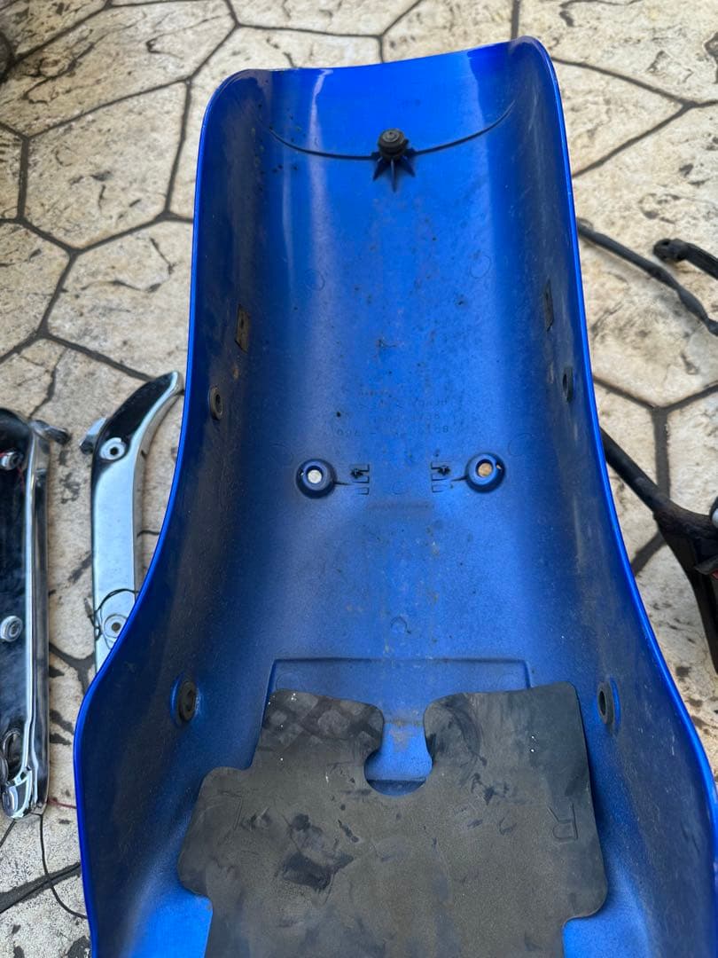 スティード純正リアフロントフェンダー、シート、ハンドルセット