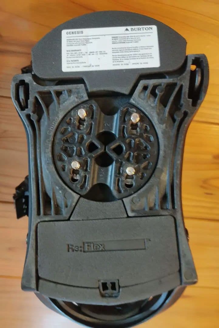 Burton ゼネシス ReFlex Sサイズ ビンディング ブラック
