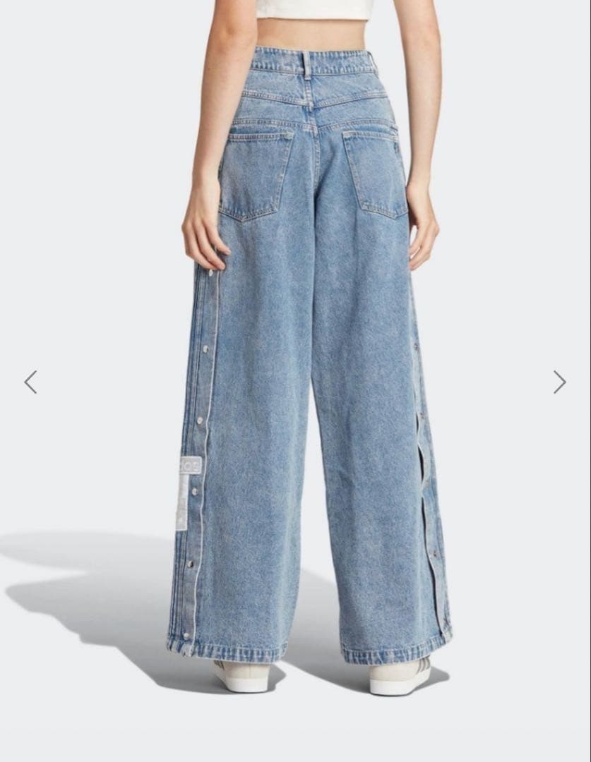 み*み様 大人気 ★ADIDAS★ DENIM BLUE ADIBREAK ジー