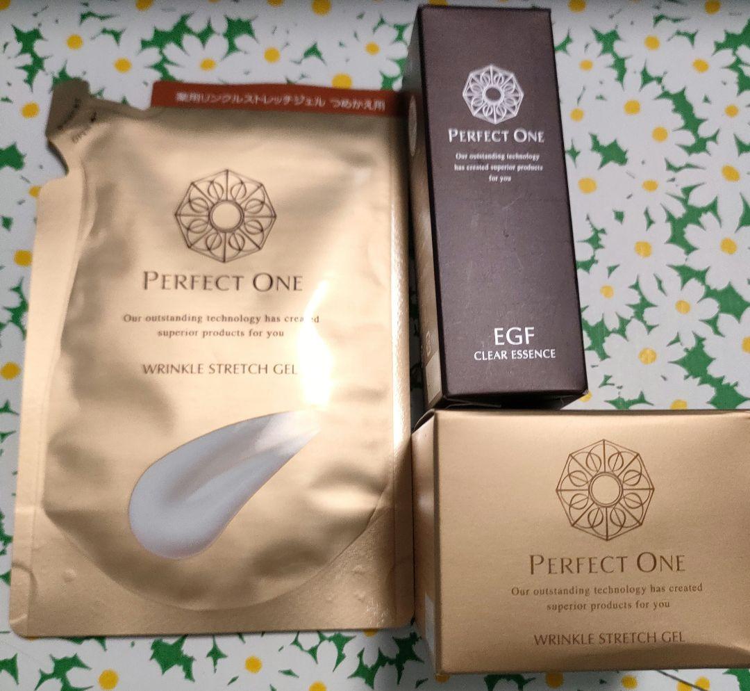 新品✨パーフェクトワン薬用リンクルストレッチジェル本体 つめかえ用　エッセンス
