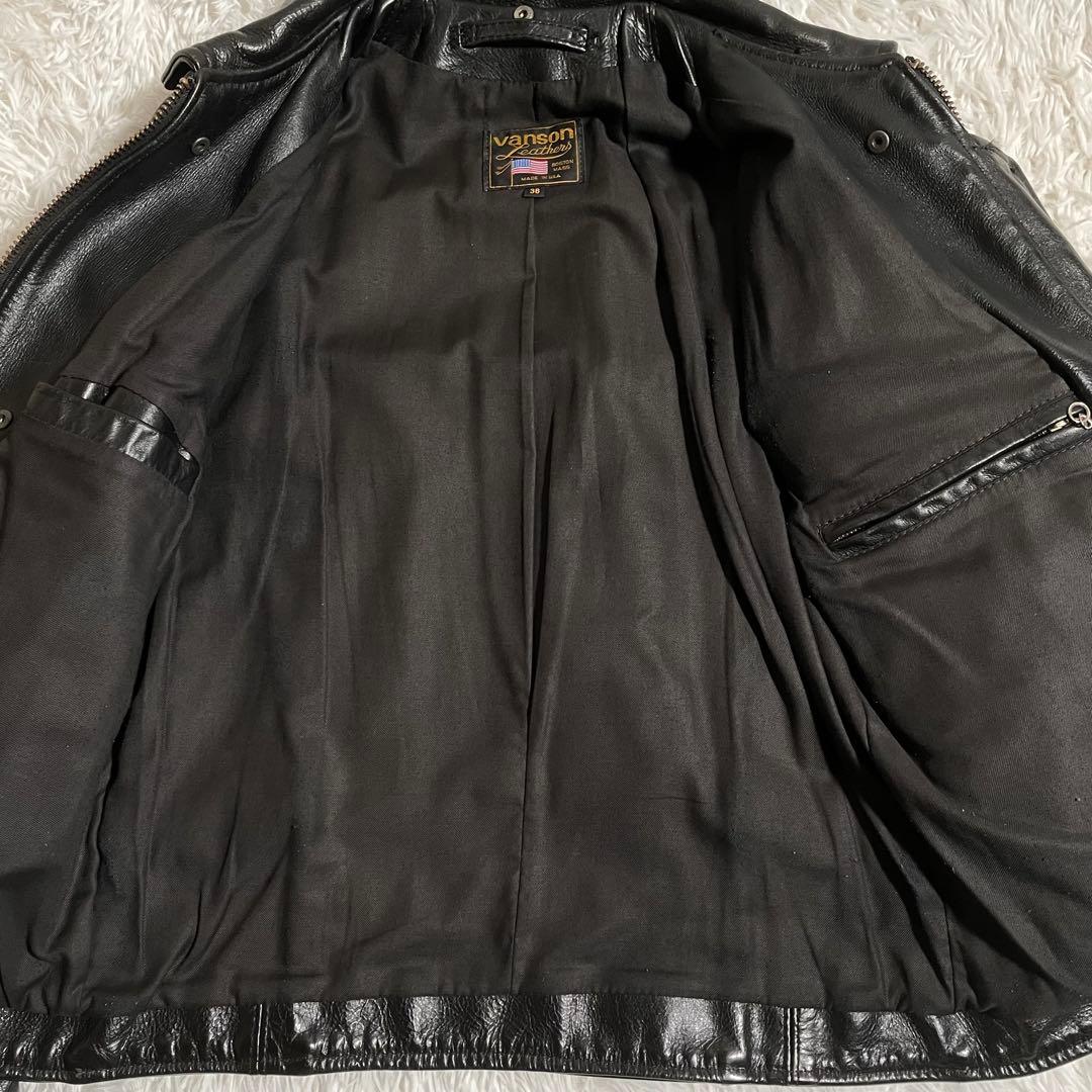 バンソン ライダースジャケット レザージャケット エンフィールド