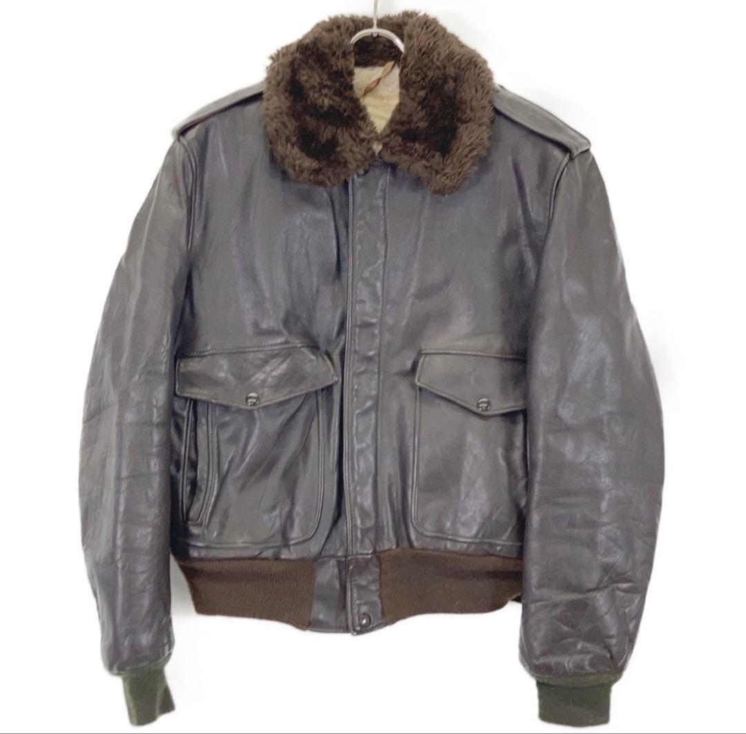 ショット 70-80s TALONジップ G-1フライトジャケット 42