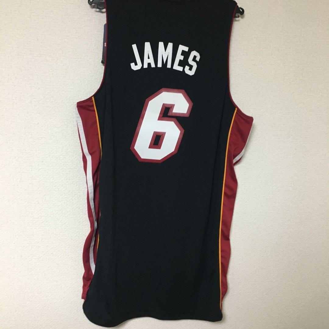 Adidas LEBRON JAMES HEAT ユニフォーム背番号6 Lサイズ