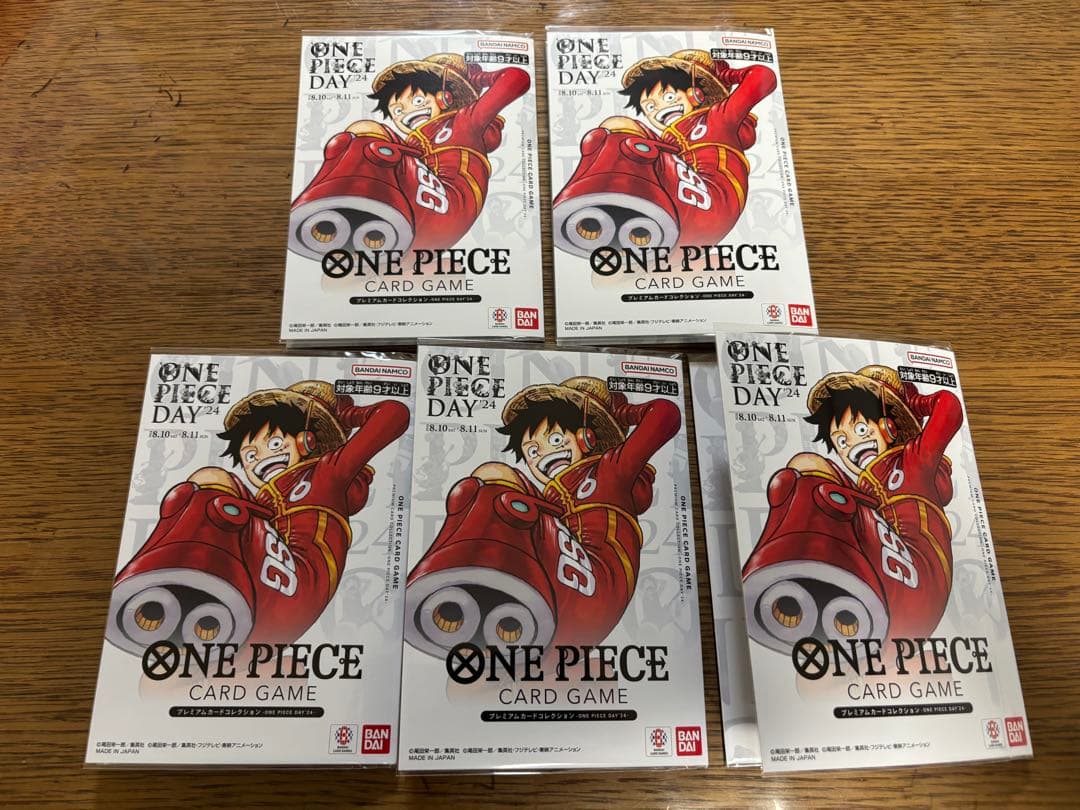 ワンピースデイ2024 ONE PIECE DAY'24 5個セット