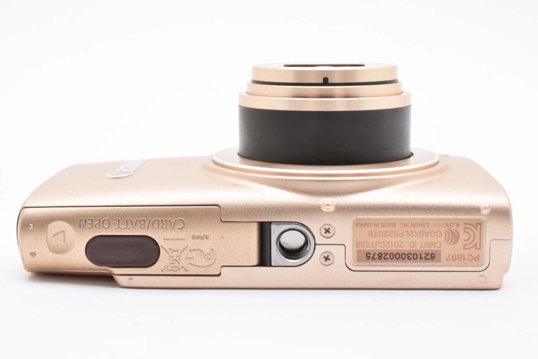 美品 キヤノン IXY610F コンパクトデジタルカメラ ゴールド Canon