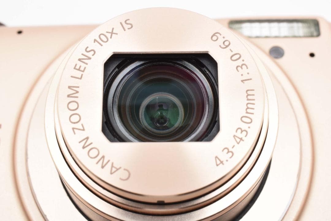 美品 キヤノン IXY610F コンパクトデジタルカメラ ゴールド Canon