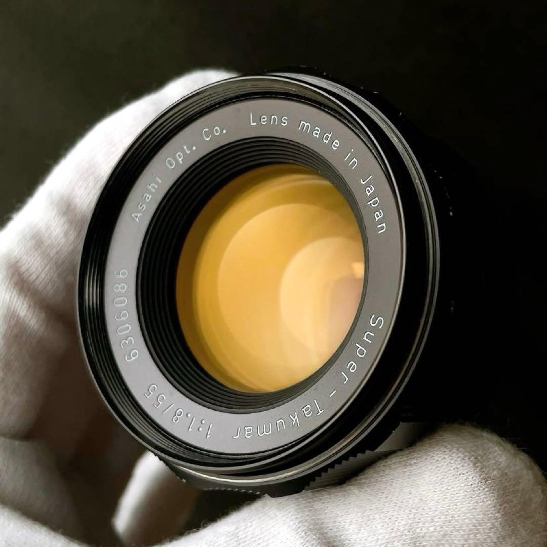 【美フレア】 Super Takumar 55mm f1.8 清掃済 M42