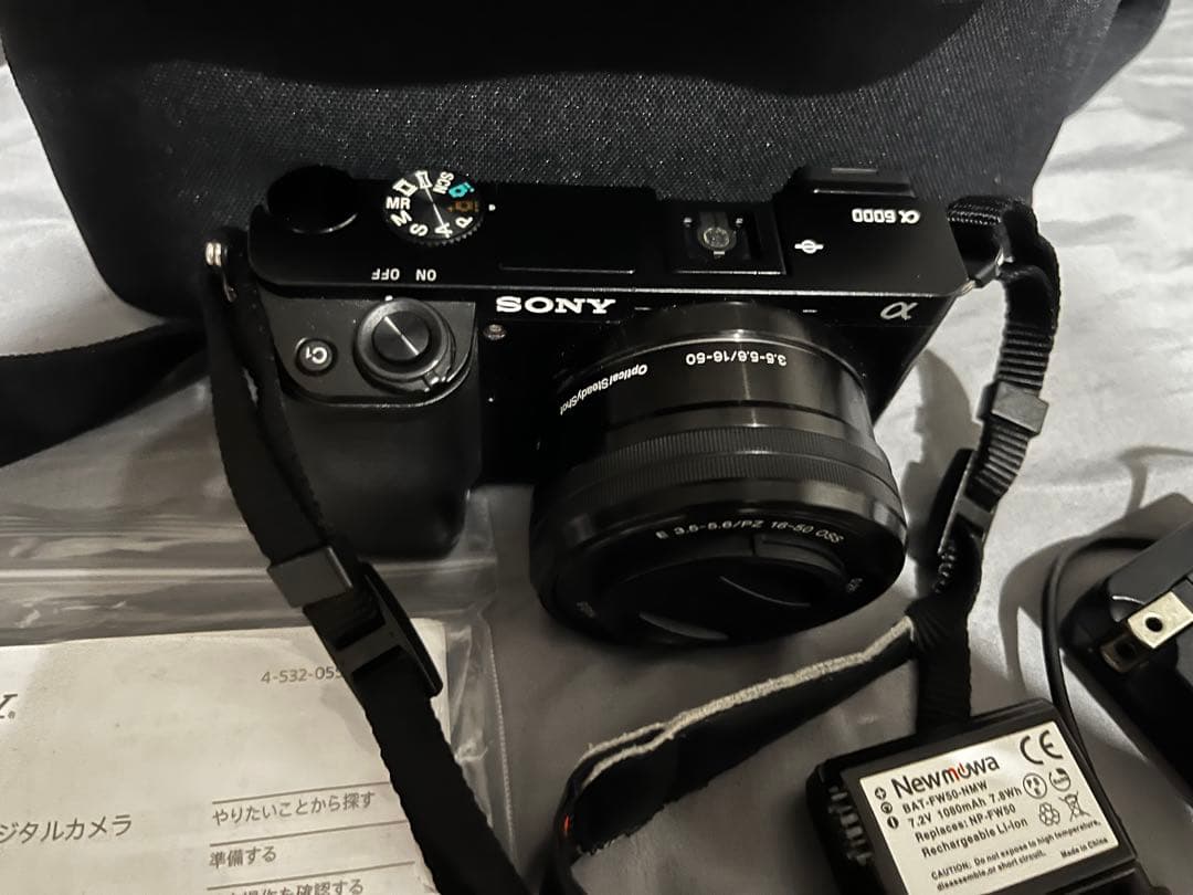 SONY a6000 ミラーレス一眼 標準レンズ付き