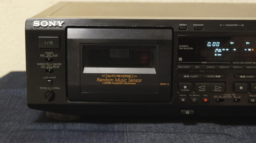 ソニー　カセットデッキ　TC-WE725 整備動作品 A