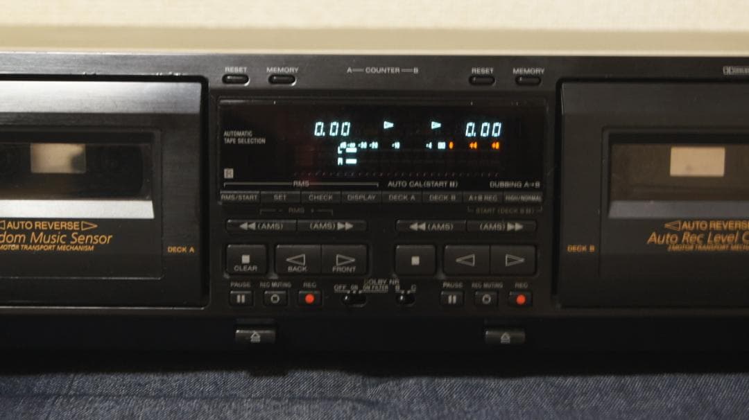 ソニー　カセットデッキ　TC-WE725 整備動作品 A