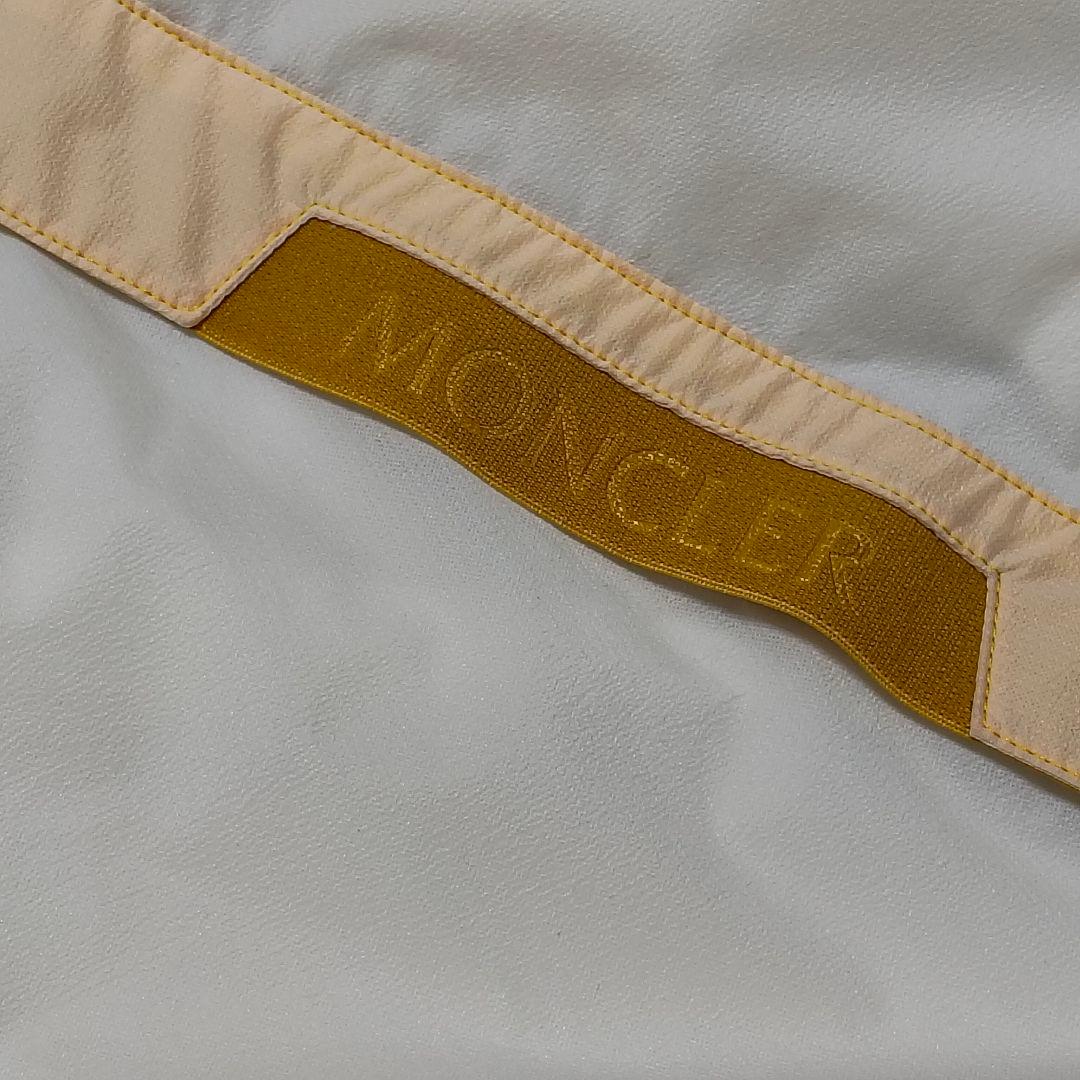 MONCLER　DOI　ナイロンジャケット　ホワイト　イエロー　Ｌ