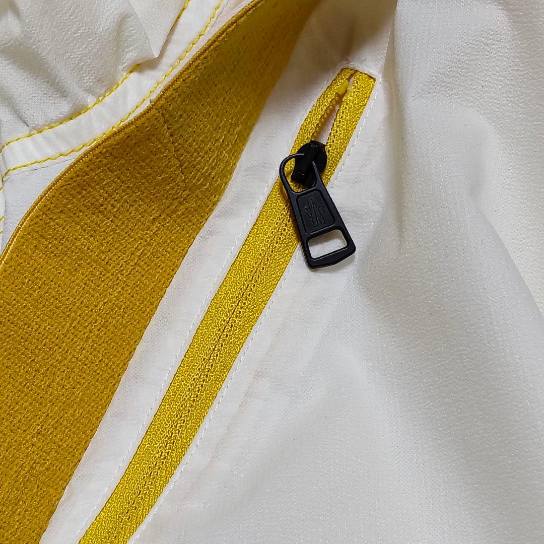 MONCLER　DOI　ナイロンジャケット　ホワイト　イエロー　Ｌ